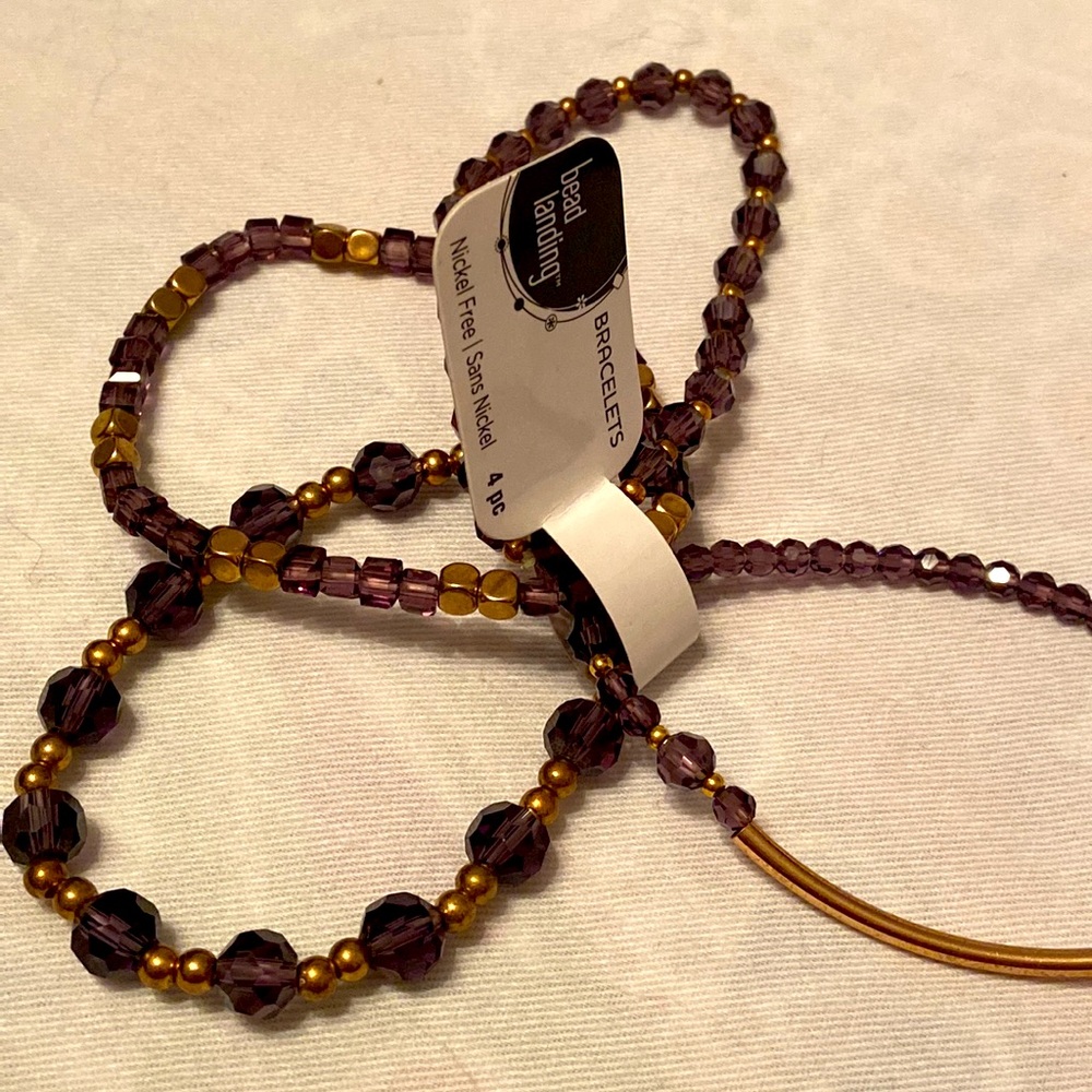 Y2K Bead Landing crystal bracelet - Picture 9 of 12
